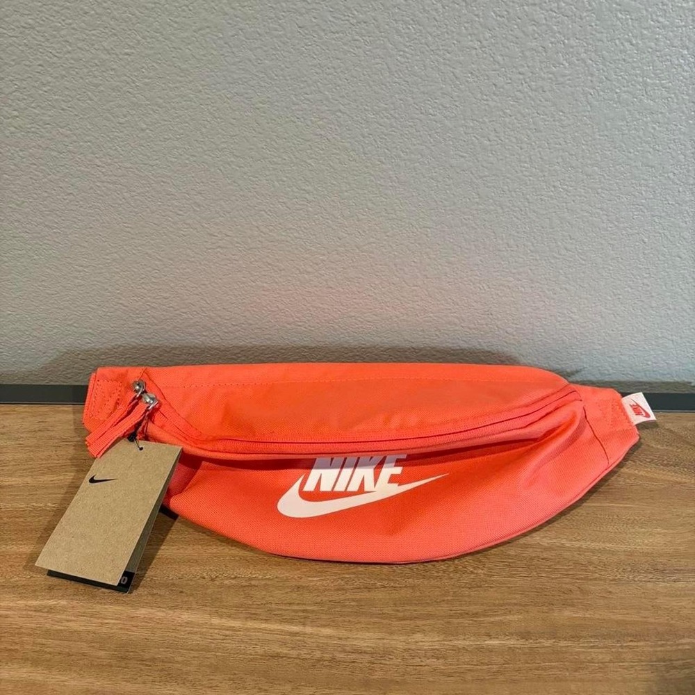 Nike Heritage Hip Pack Orange Waist Bag Fanny Pack DB0490-814